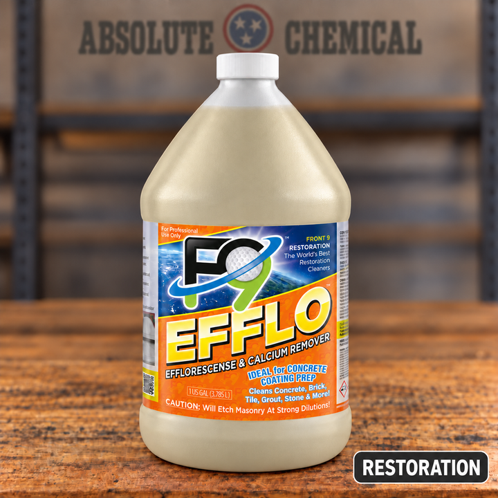 F9 Efflo — Calcium & Efflorescence Remover