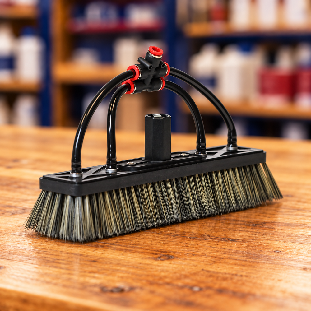 Tucker Glide Water-Fed Brush — 4 Pencil Jets