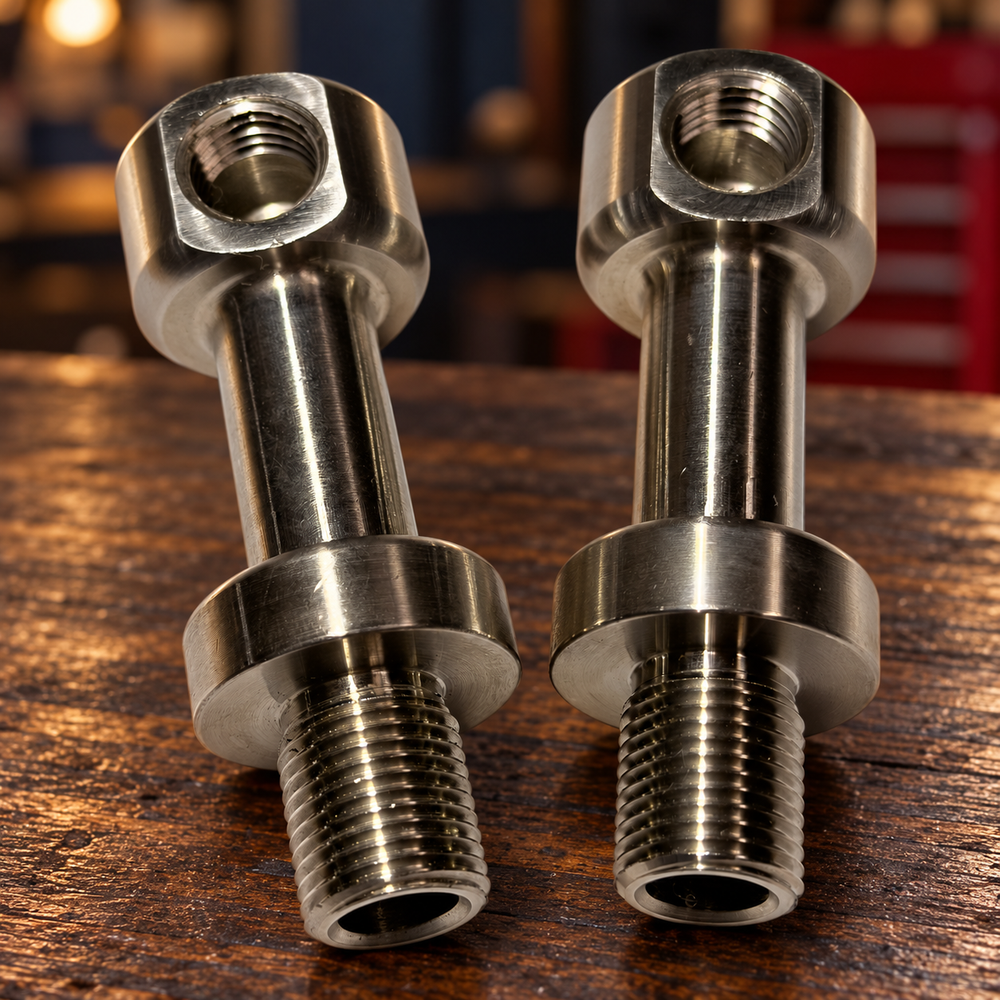 Whisper Wash Hydro Flow Stainless End 1 Nozzle PAIR