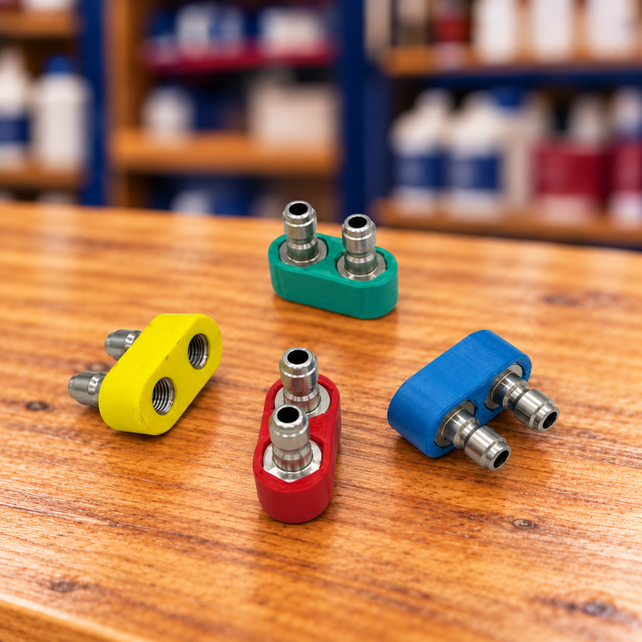 J-rod 2 Nozzle Holder with Plugs