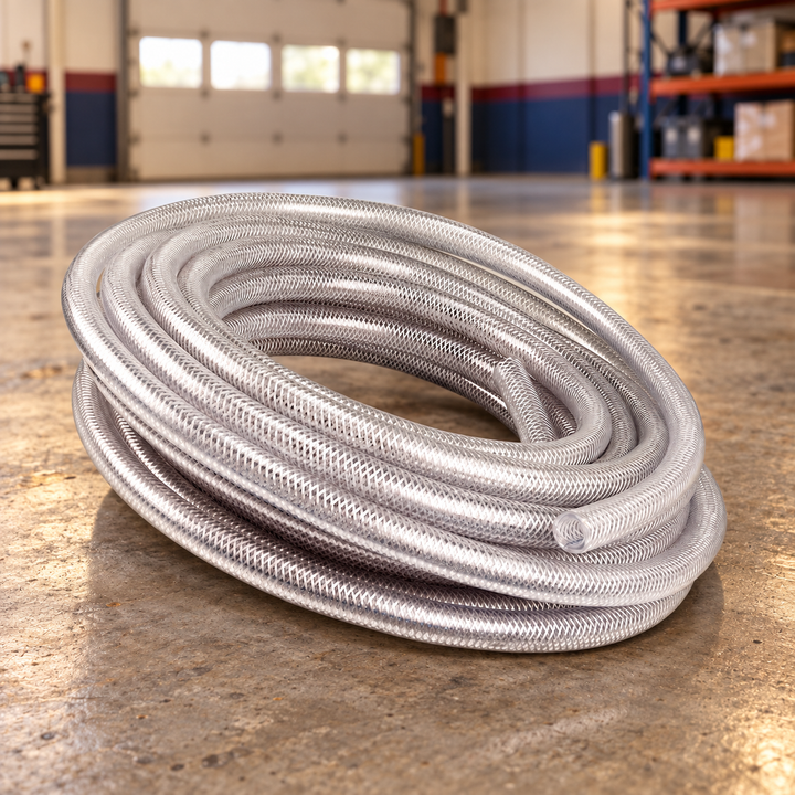 Clear Reinforced Hose-Per Foot