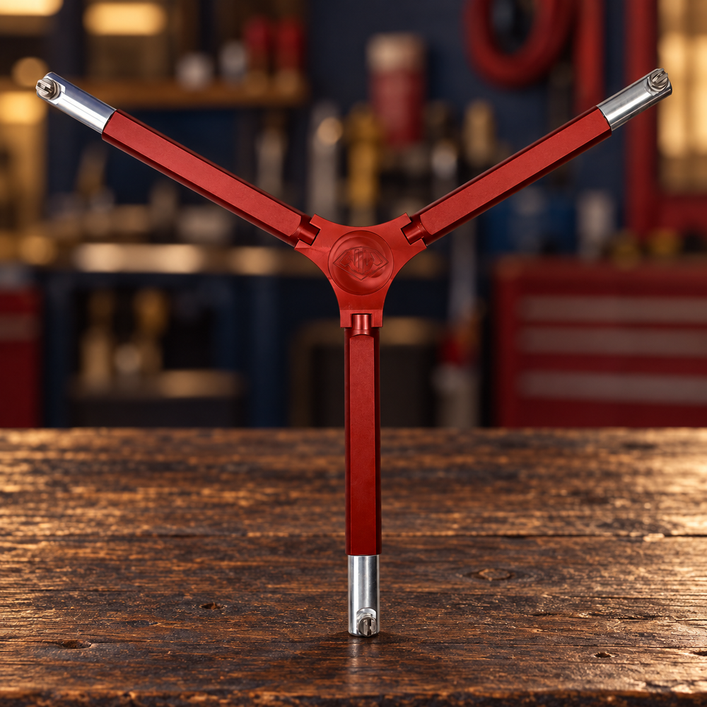 Whisper Wash Big Guy Tri Force Bar Aluminum