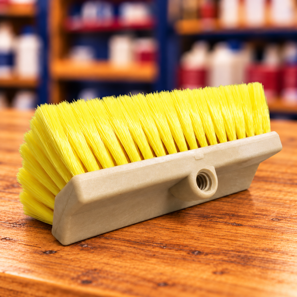 10-inch Yellow Bi-Level Brush