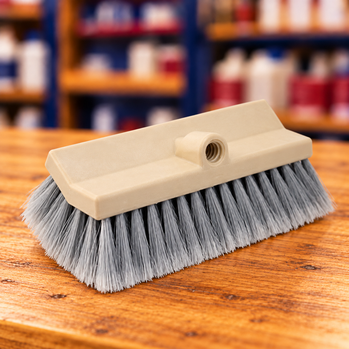 10-inch Gray Truck Brush