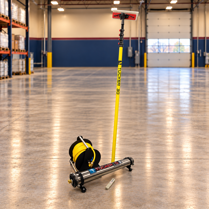 DI-Only Kit with 30-foot Pole, 2-Jet Brush and Hose Reel