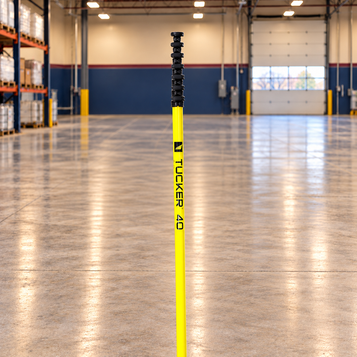 Tucker 40 Water-Fed Pole — Bare Pole
